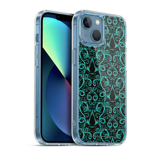 Assassin's Creed Valhalla Compositions And Patterns Vines Soft Gel Case for Apple iPhone 13 Mini & MagSafe