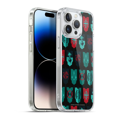Assassin's Creed Valhalla Compositions And Patterns Banners Soft Gel Case for Apple iPhone 13 Pro Max & MagSafe