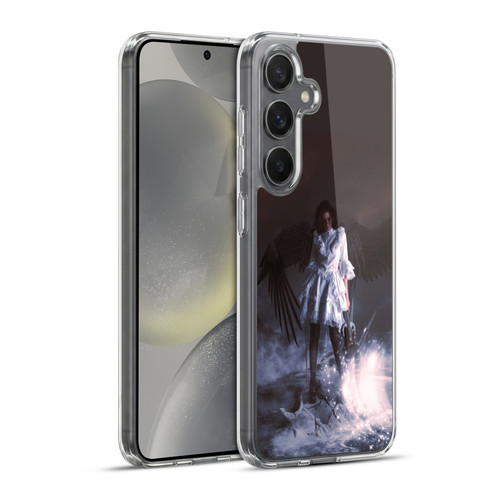 Simone Gatterwe Angels And Fairies Last Angel Soft Gel Case for Samsung Galaxy S24+ 5G & MagSafe