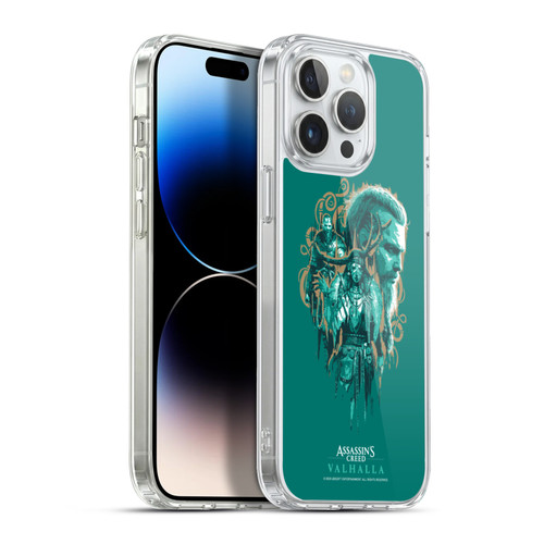 Assassin's Creed Valhalla Compositions And Patterns Volva Soft Gel Case for Apple iPhone 13 Pro Max & MagSafe