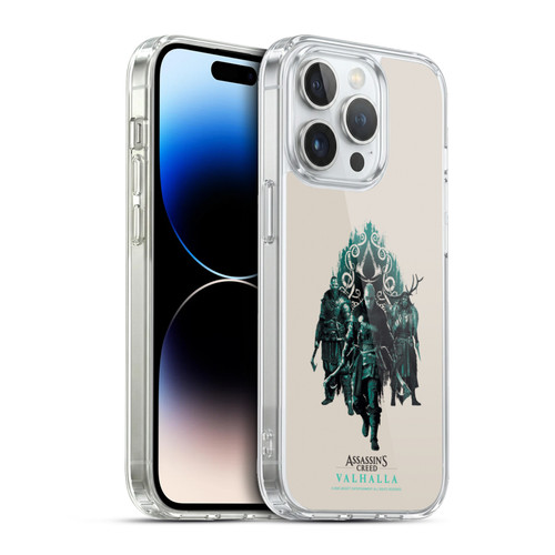 Assassin's Creed Valhalla Compositions And Patterns Carvings And Paint Soft Gel Case for Apple iPhone 13 Pro & MagSafe