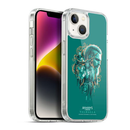 Assassin's Creed Valhalla Compositions And Patterns Volva Soft Gel Case for Apple iPhone 14