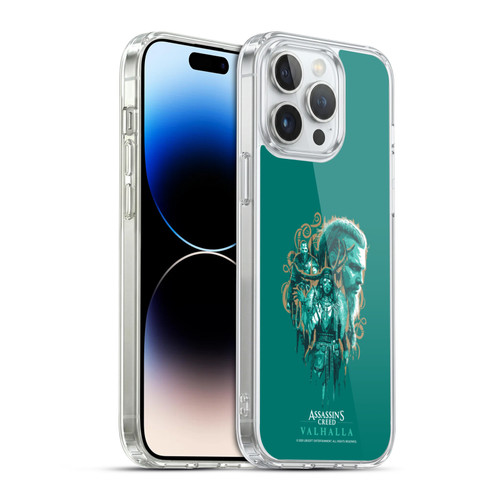 Assassin's Creed Valhalla Compositions And Patterns Volva Soft Gel Case for Apple iPhone 14 Pro Max & MagSafe