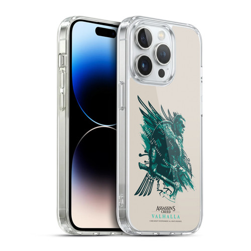 Assassin's Creed Valhalla Compositions And Patterns Eivor's Bearded Axe (Skeggøx) Soft Gel Case for Apple iPhone 14 Pro & MagSafe
