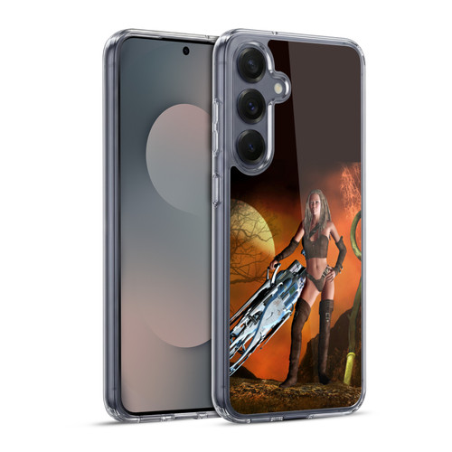 Simone Gatterwe Angels And Fairies The End Soft Gel Case for Samsung Galaxy S25+ & MagSafe