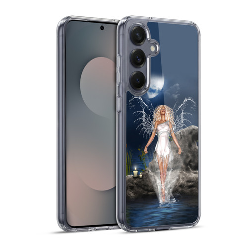 Simone Gatterwe Angels And Fairies Water Angel Soft Gel Case for Samsung Galaxy S25+ & MagSafe