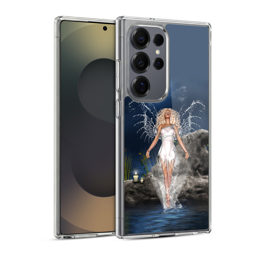 Simone Gatterwe Angels And Fairies Water Angel Soft Gel Case for Samsung Galaxy S25 Ultra & MagSafe