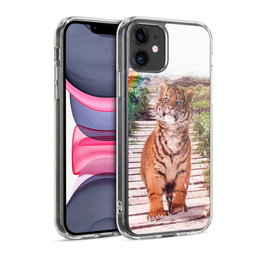 Simone Gatterwe Wildlife Tiger Soft Gel Case for Apple iPhone 11