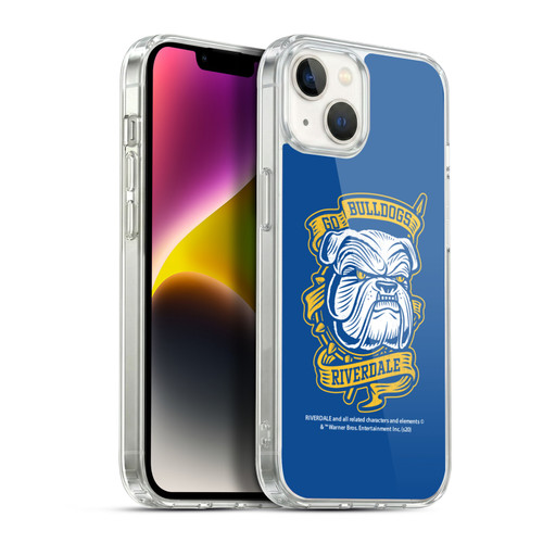 Riverdale Art Go Bulldogs Soft Gel Case for Apple iPhone 14 Plus & MagSafe