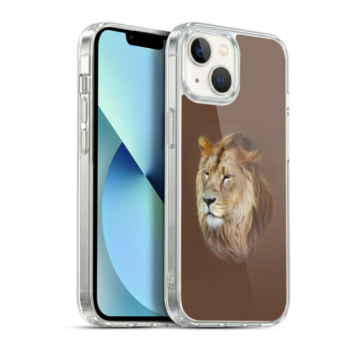 Simone Gatterwe Wildlife Lion Soft Gel Case for Apple iPhone 13