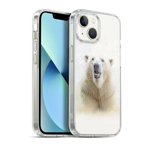 Simone Gatterwe Wildlife Polar Ear Soft Gel Case for Apple iPhone 13