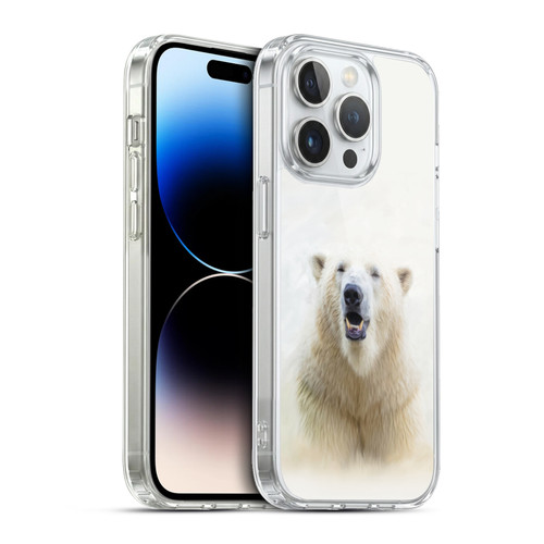 Simone Gatterwe Wildlife Polar Ear Soft Gel Case for Apple iPhone 13 Pro & MagSafe