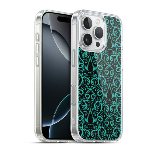 Assassin's Creed Valhalla Compositions And Patterns Vines Soft Gel Case for Apple iPhone 16 Pro & MagSafe
