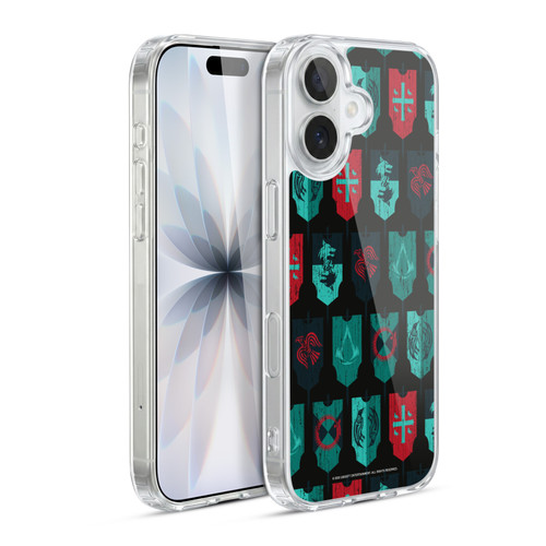 Assassin's Creed Valhalla Compositions And Patterns Banners Soft Gel Case for Apple iPhone 17