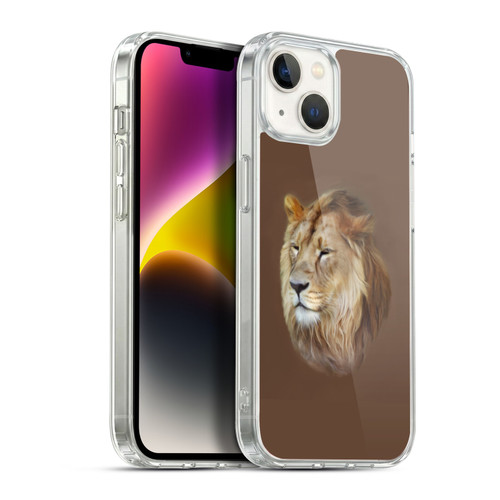Simone Gatterwe Wildlife Lion Soft Gel Case for Apple iPhone 14 Plus & MagSafe