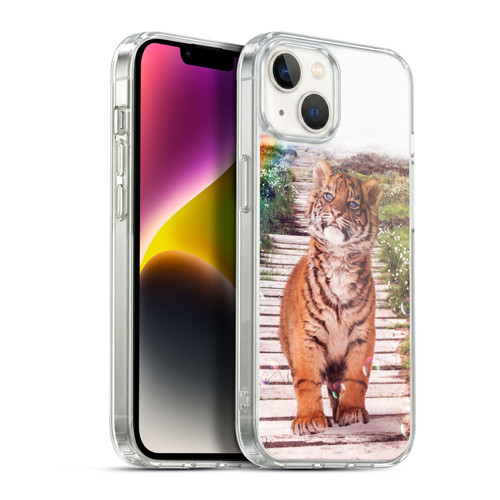 Simone Gatterwe Wildlife Tiger Soft Gel Case for Apple iPhone 14 Plus & MagSafe