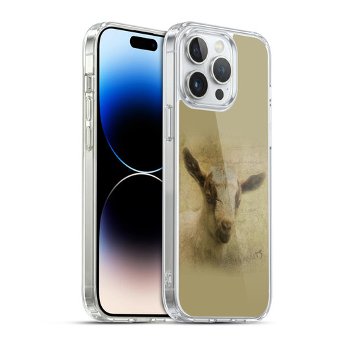 Simone Gatterwe Wildlife Baby Goat Soft Gel Case for Apple iPhone 14 Pro Max & MagSafe
