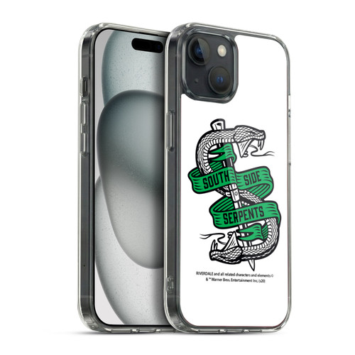 Riverdale Art South Side Serpents Soft Gel Case for Apple iPhone 15 Plus & MagSafe