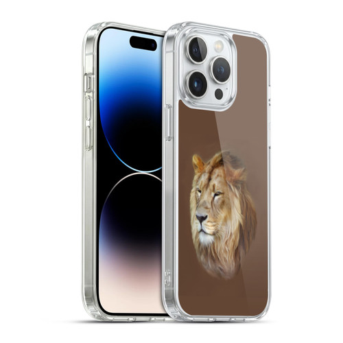 Simone Gatterwe Wildlife Lion Soft Gel Case for Apple iPhone 14 Pro Max & MagSafe