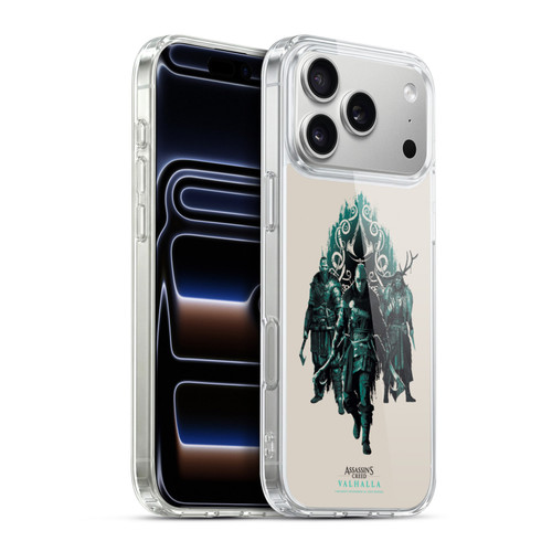 Assassin's Creed Valhalla Compositions And Patterns Carvings And Paint Soft Gel Case for Apple iPhone 17 Pro Max