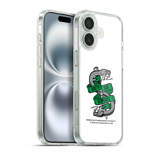Riverdale Art South Side Serpents Soft Gel Case for Apple iPhone 16 Plus & MagSafe