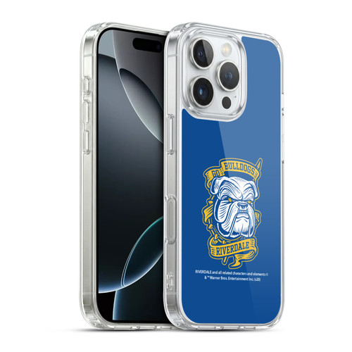 Riverdale Art Go Bulldogs Soft Gel Case for Apple iPhone 16 Pro & MagSafe
