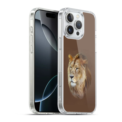 Simone Gatterwe Wildlife Lion Soft Gel Case for Apple iPhone 16 Pro Max & MagSafe