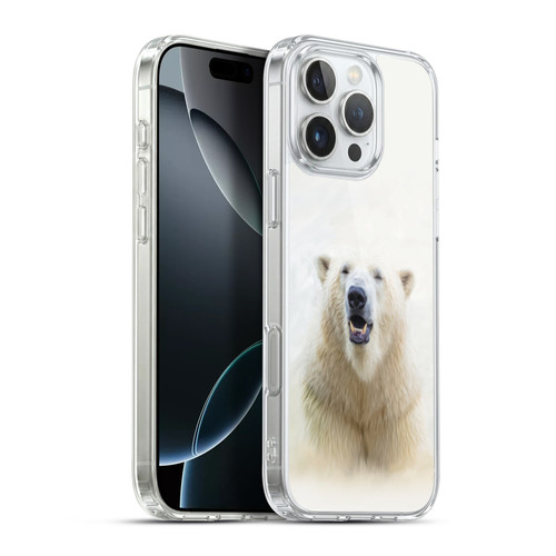 Simone Gatterwe Wildlife Polar Ear Soft Gel Case for Apple iPhone 16 Pro Max & MagSafe