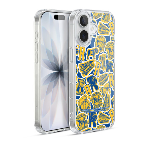 Riverdale Art Icons Patterns Soft Gel Case for Apple iPhone 17