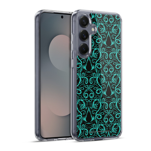 Assassin's Creed Valhalla Compositions And Patterns Vines Soft Gel Case for Samsung Galaxy S25+ & MagSafe