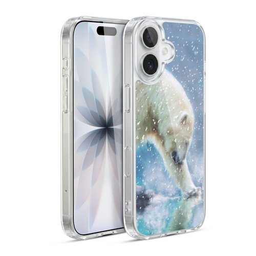 Simone Gatterwe Wildlife Snow Soft Gel Case for Apple iPhone 17