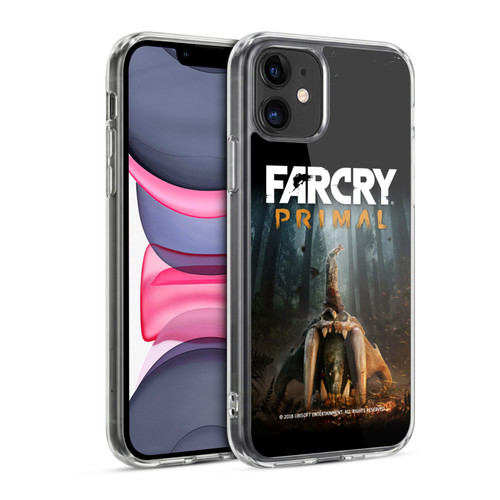 Far Cry Primal Key Art Skull II Soft Gel Case for Apple iPhone 11