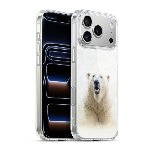 Simone Gatterwe Wildlife Polar Ear Soft Gel Case for Apple iPhone 17 Pro Max