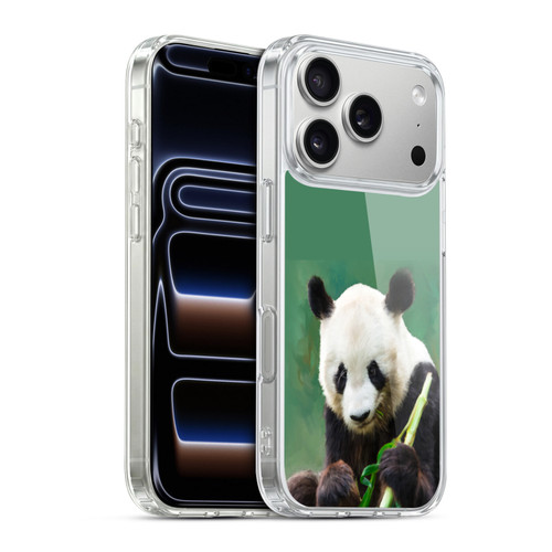 Simone Gatterwe Wildlife Panda Soft Gel Case for Apple iPhone 17 Pro