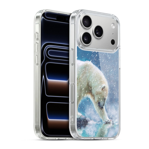 Simone Gatterwe Wildlife Snow Soft Gel Case for Apple iPhone 17 Pro