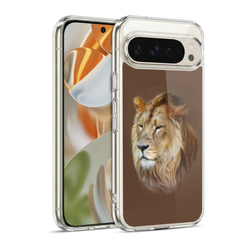 Simone Gatterwe Wildlife Lion Soft Gel Case for Google Pixel 9 / Pixel 9 Pro