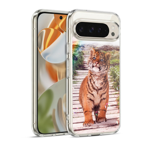 Simone Gatterwe Wildlife Tiger Soft Gel Case for Google Pixel 9 / Pixel 9 Pro