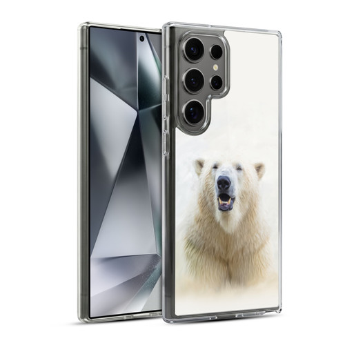 Simone Gatterwe Wildlife Polar Ear Soft Gel Case for Samsung Galaxy S24 Ultra 5G & MagSafe