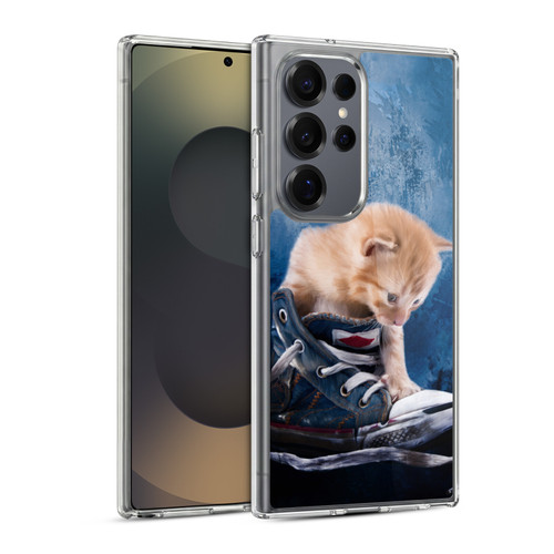 Simone Gatterwe Wildlife Cat Soft Gel Case for Samsung Galaxy S25 Ultra & MagSafe