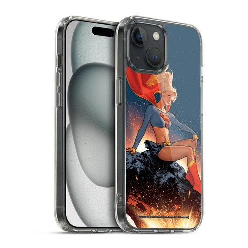 Superman DC Comics Supergirl Comic Art #23 Variant Soft Gel Case for Apple iPhone 15 & MagSafe
