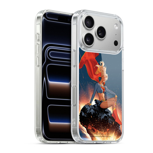 Superman DC Comics Supergirl Comic Art #23 Variant Soft Gel Case for Apple iPhone 17 Pro