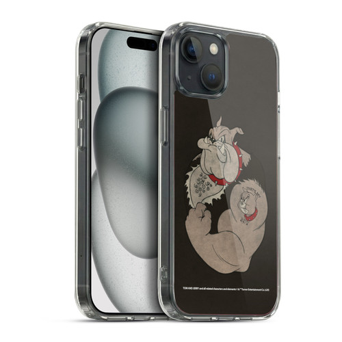 Tom and Jerry Typography Art That's My Boy Soft Gel Case for Apple iPhone 15 Plus & MagSafe