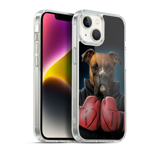 Vincent Hie Canidae Boxer Soft Gel Case for Apple iPhone 14