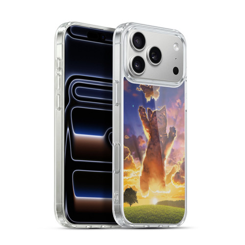 Vincent Hie Felidae Cloud Kitten Sunset Soft Gel Case for Apple iPhone 17 Pro Max