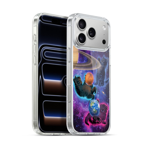 Vincent Hie Felidae Cosmic Kittens Soft Gel Case for Apple iPhone 17 Pro Max