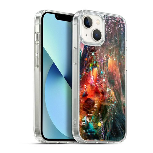 Aimee Stewart Fantasy Foxglove Ball Soft Gel Case for Apple iPhone 13