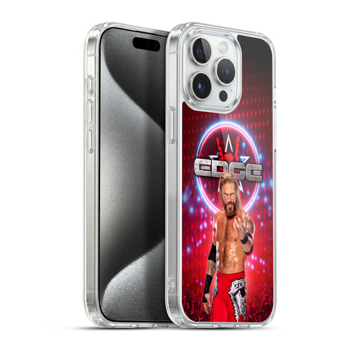 WWE Edge Portrait Soft Gel Case for Apple iPhone 15 Pro Max & MagSafe