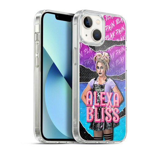 WWE Alexa Bliss Graphics Alexa Bliss Soft Gel Case for Apple iPhone 13