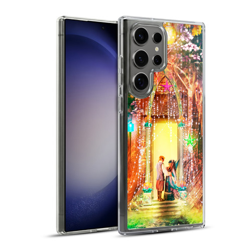 Aimee Stewart Fantasy Butterfly Ball Lovers Soft Gel Case for Samsung Galaxy S23 Ultra 5G & MagSafe