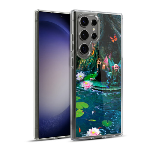 Aimee Stewart Fantasy Butterfly Ball Pond Soft Gel Case for Samsung Galaxy S23 Ultra 5G & MagSafe